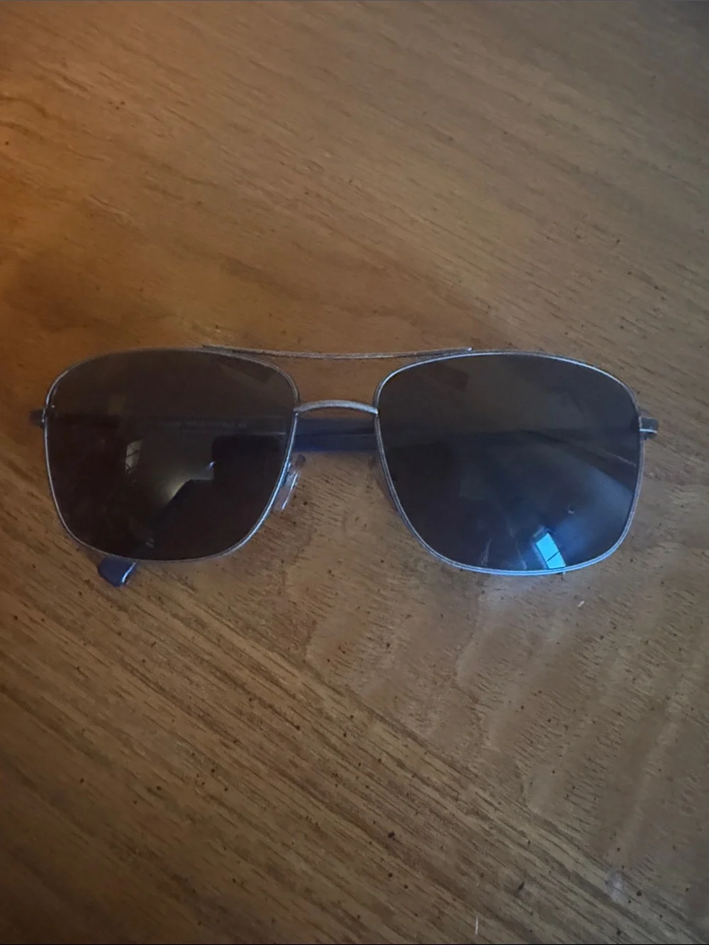Ermenegildo Zegna Black/Gray Lens Metal Frame Sunglasses with original case